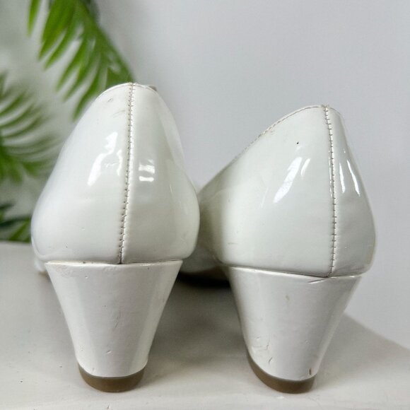 Vintage Y2K White Flower Cottagecore Fairy Coquette Modest Dress Heels / 7 - Picture 4 of 7